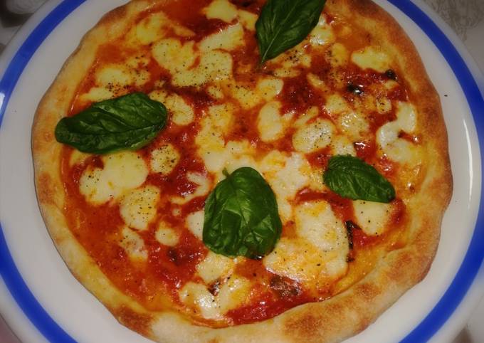 Ricetta Pizza con doppia cottura padella e grill di  le_creazioni_di_lillabetulla - Cookpad