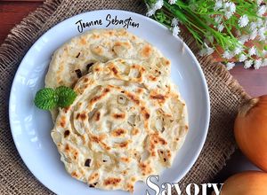 Foto resep Savory Maryam Bread (Eggless)