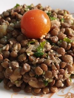 صورة لوصفة مجدرة بالبرغل