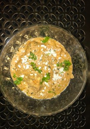A picture of Kaju paneer.