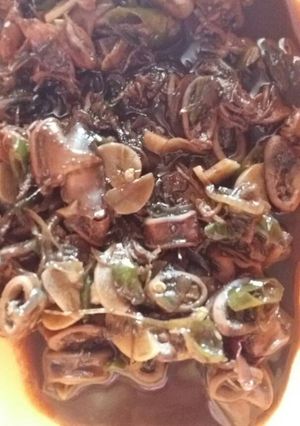 Foto resep Cumi asin cabe ijo