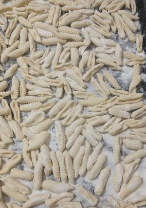 Una foto de Cavatelli de Sémola