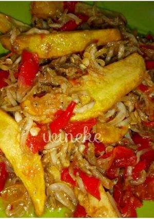 Foto resep Sambel Kentang Teri Medan