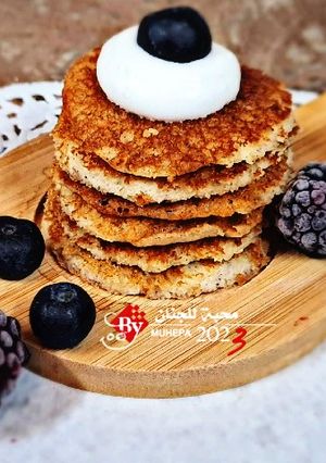 صورة لوصفة بان كيك كيتوني الوصفة (٢) 🥞