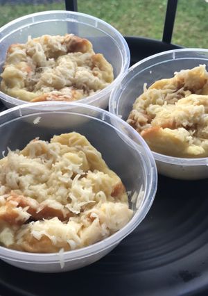 Foto resep Puding Roti Tawar Kukus