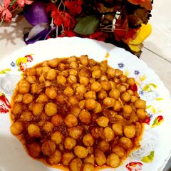 Chana korma A picture of Chana korma.