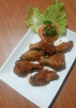 Foto resep chicken wing hawaiian sauce