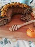 Ciambella di pane al cioccolato, mandarini e cannella 🌷
