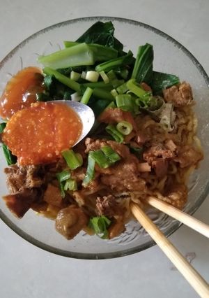 Foto resep Mie ayam cinta kasih
