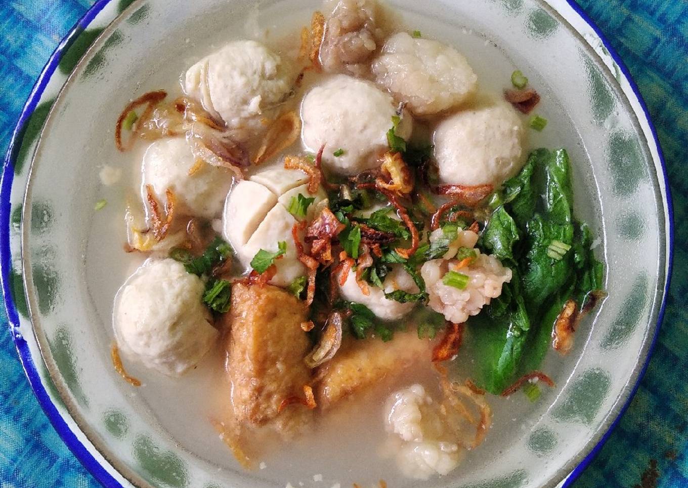 Kuah bakso ala abang-abang