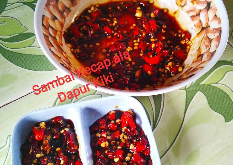 Resep Sambal Kecap, Lezat Sekali