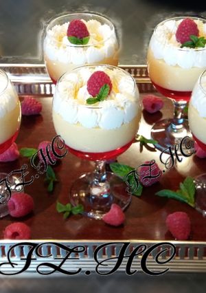 A picture of 🍹🍒Custard Jelly Shots🍒🍹.