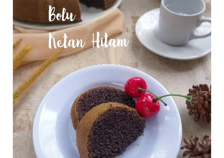 Resep Bolu ketan hitam yang Lezat