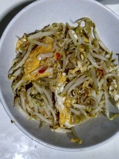 Foto resep Cah taoge telur cabe