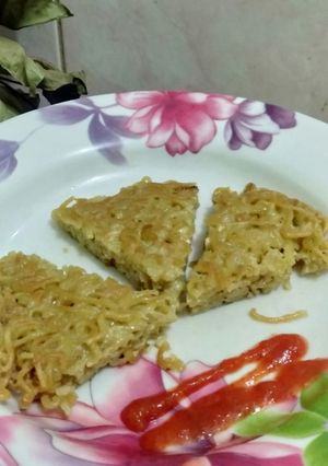 Foto resep Omelette indomie telur