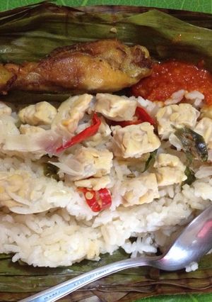 Foto resep Nasi Bakar Tahu Tempe