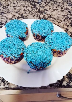 Una foto de Muffins de vainilla