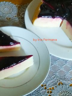 Foto resep Cheese cake blueberry
