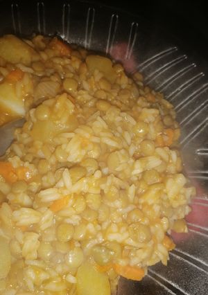 Una foto de Guisito de lentejas ligero 🍜