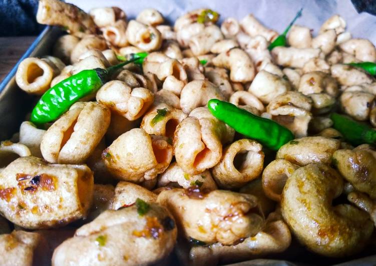 Cara Gampang Membuat Makaroni Goreng Bumbu Cabe Rawit Anti Gagal