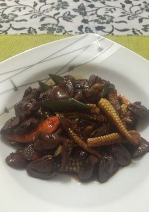 Foto resep Jantung ayam masak kecap