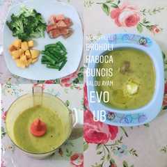 A picture of Mpasi 8m+ menu 4 bintang (salmon).