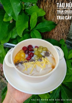Hình của món Tàu hủ healthy.