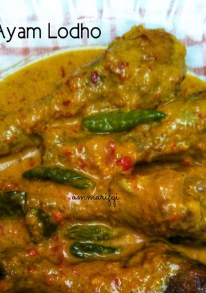 Foto resep Ayam lodho khas Tulung Agung