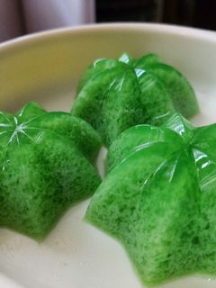 Foto resep Puding lumut pandan
