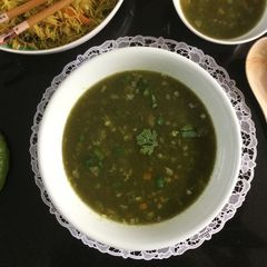 Hot and Sour Spinach Soup A picture of Hot and Sour Spinach Soup.