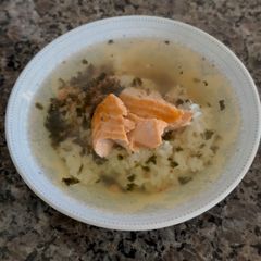 A picture of Salmon Ochazuke.