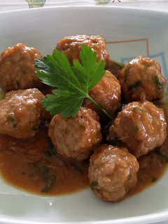 Una foto de Albóndigas sabor hindú