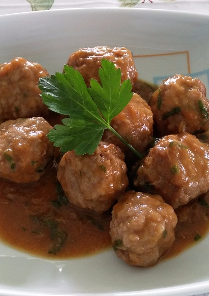 Una foto de Albóndigas sabor hindú