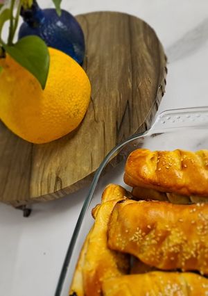 عکسی از دستور نان مربایی با هواپز