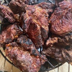 A picture of Homemade dried meat.