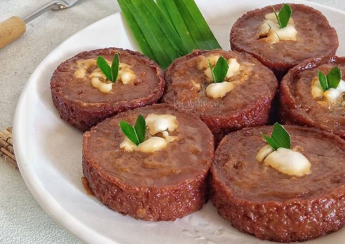 Bingka Gula Habang khas Banjar | Bikang Gula Merah