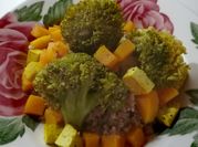 Una foto de tofu con calabaza