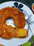 Orange Cake with Marmalade Glaze