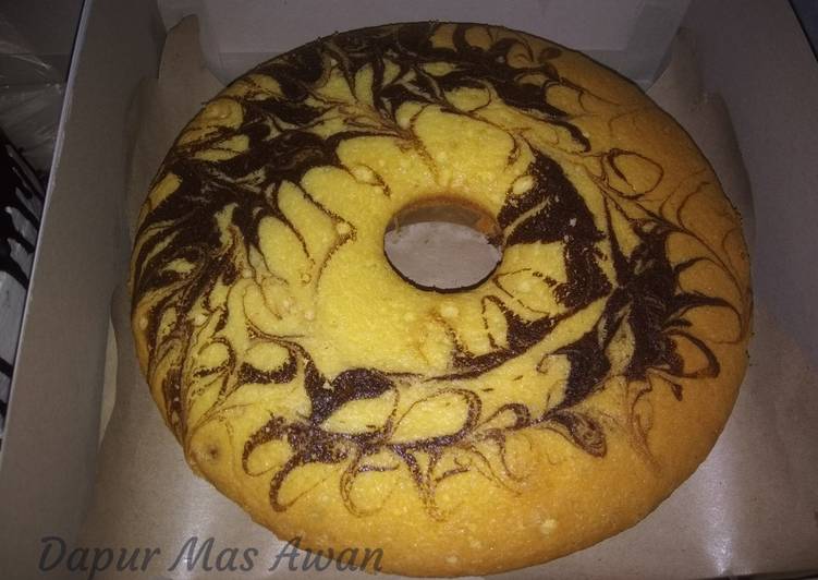 Langkah Mudah untuk Membuat Marmer cake Anti Gagal