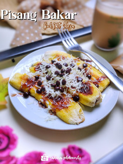 Foto resep Pisang Bakar Coklat Keju (Happycall)