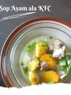 Foto resep Sup Ayam ala KFC