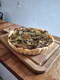 Mini tartas de cebolla y orégano