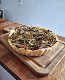 Mini tartas de cebolla y orégano