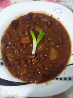 عکسی از دستور خوراک لوبیا