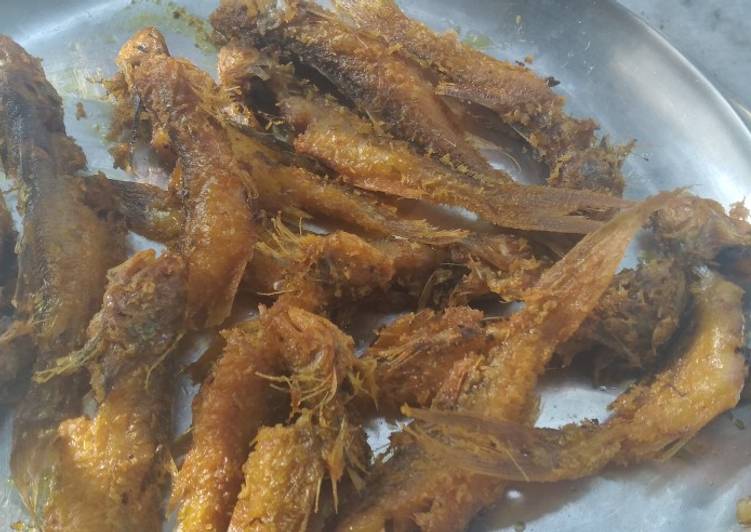 Fried Topshe fish fry