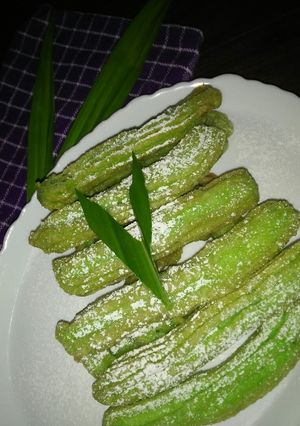 Foto resep Churros pandan