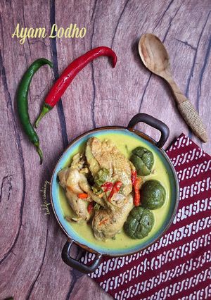 Foto resep 599. Ayam Lodho