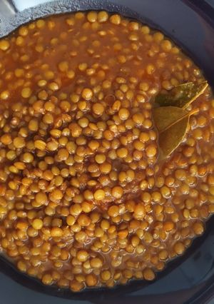 A picture of Mom's Lentils.