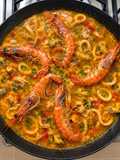 Cazuela de mariscos a mi manera