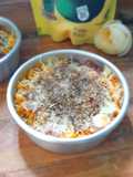 Cheesy Bolognese Baked Rice
